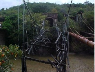 PUENTE SOBRE EL RÍO CABRERA EN SAN ALFONSO