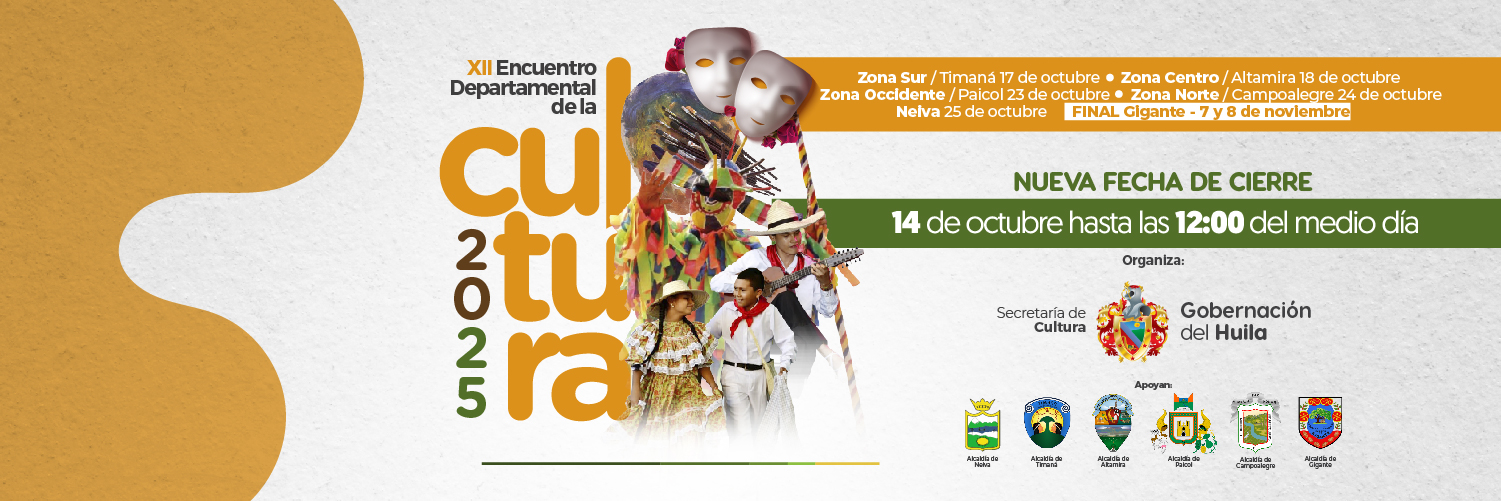 XII ENCUENTRO DEPARTAMENTAL DE LA CULTURA 2025