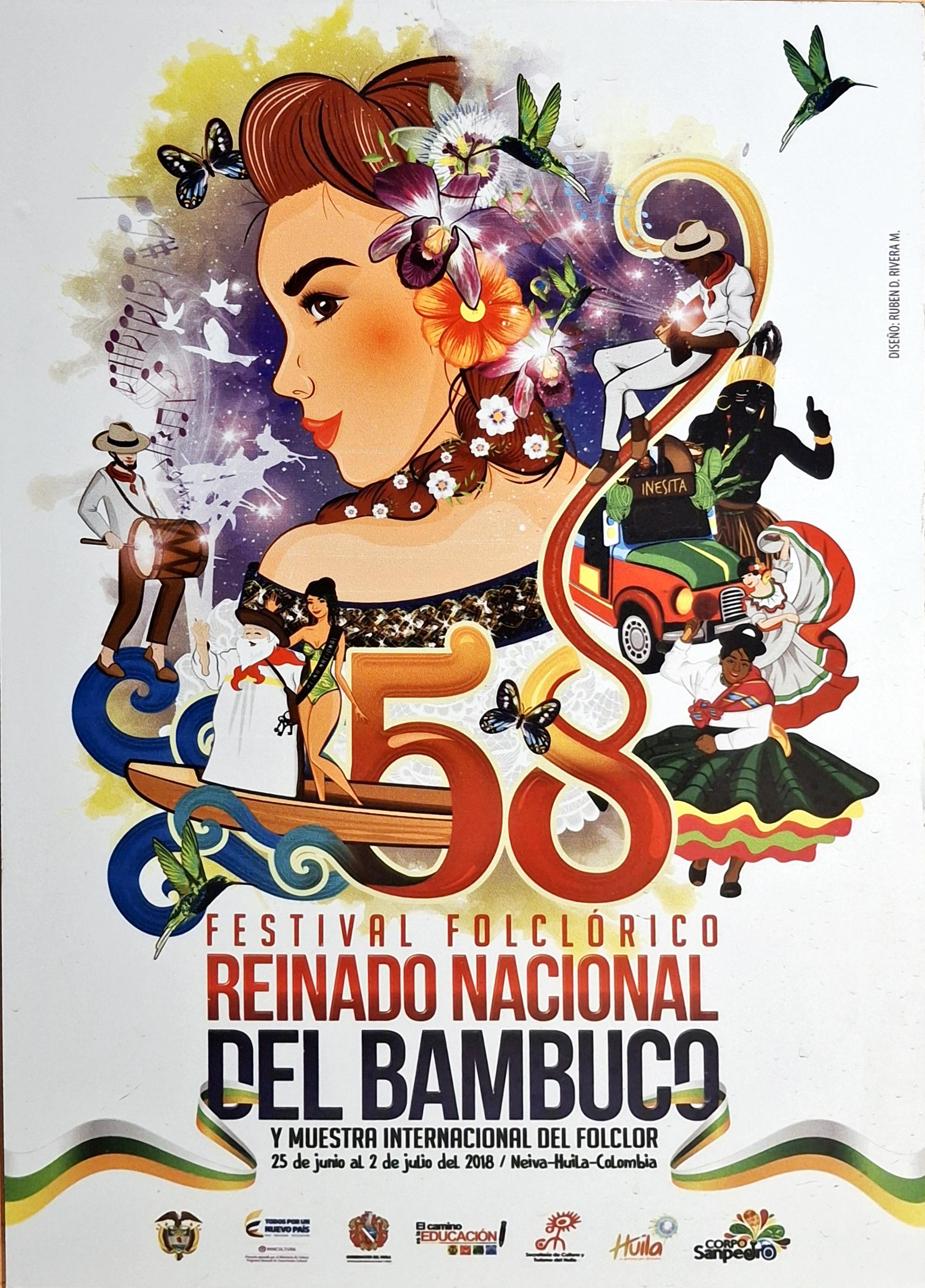 LVIII Festival Folclórico Reinado Nacional del Bambuco y Muestra Internacional del Folclor