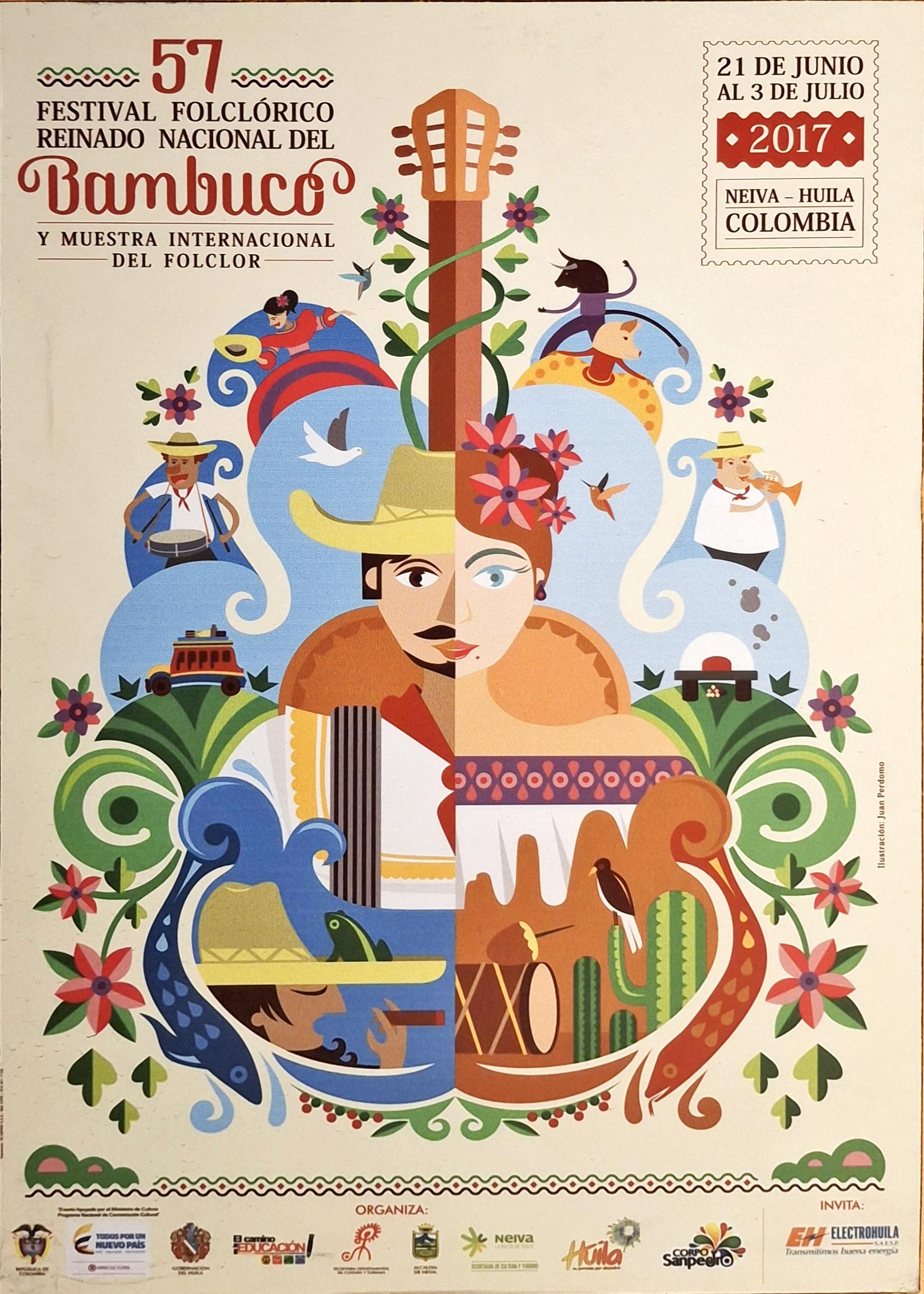 LVII Festival Folclórico Reinado Nacional del Bambuco y Muestra Internacional del Folclor