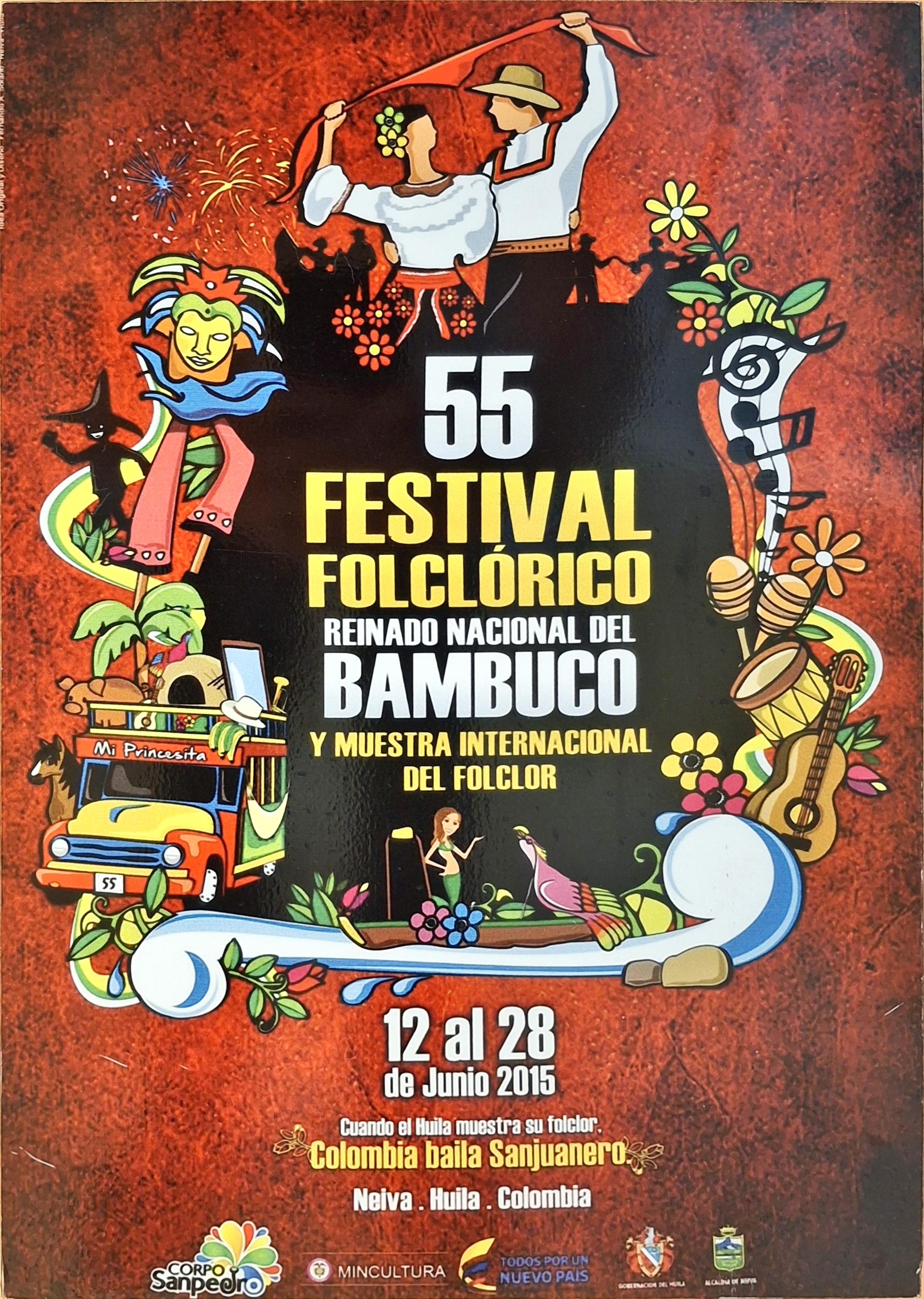 LV Festival Folclórico Reinado Nacional del Bambuco y Muestra Internacional del Folclor