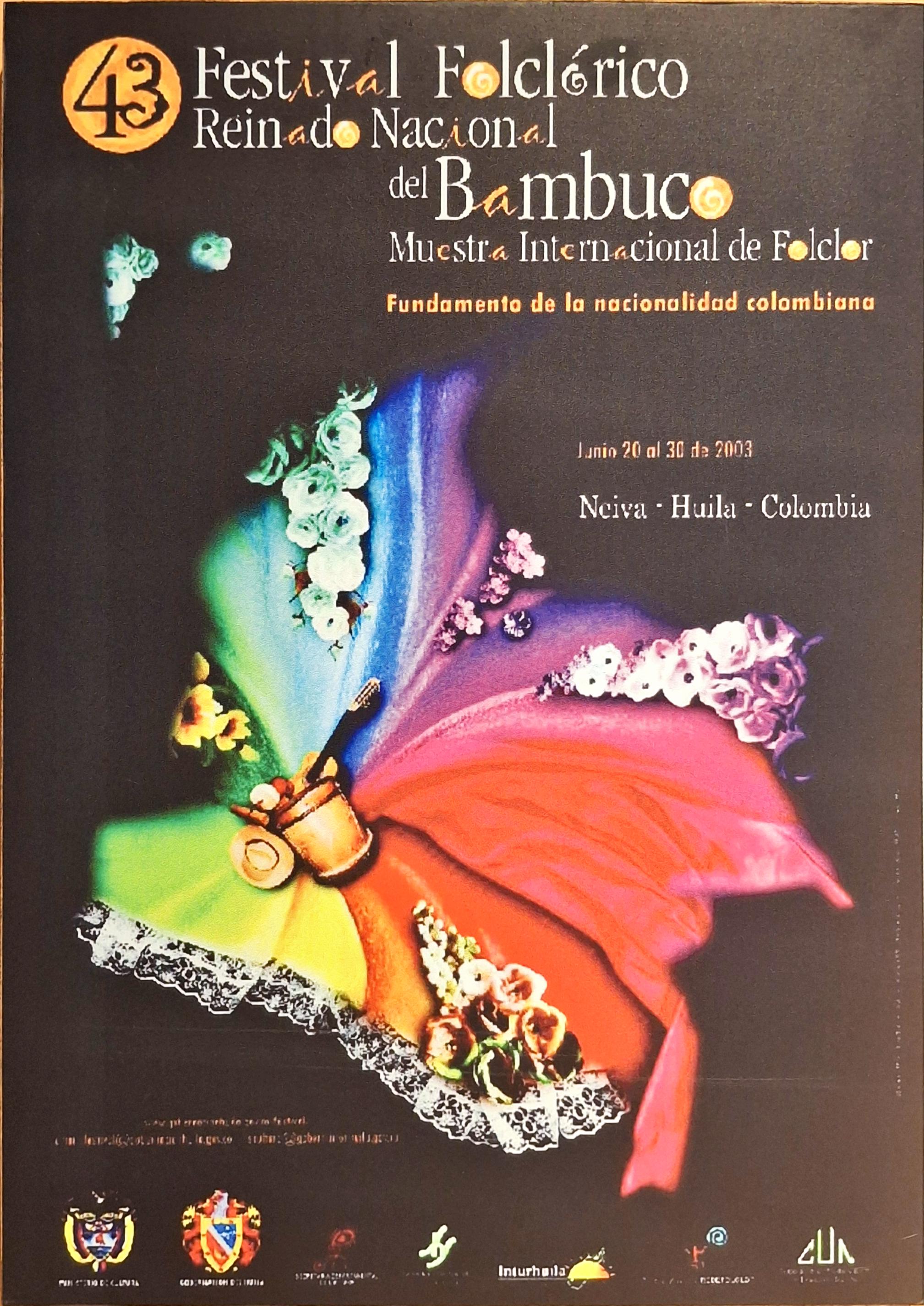 XLIII Festival Folclórico Reinado Nacional del Bambuco y Muestra Internacional del Folclor