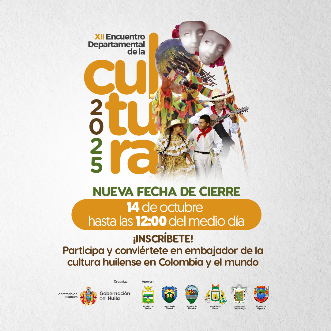 ENCUENTRO DEPARTAMENTAL DE CULTURA